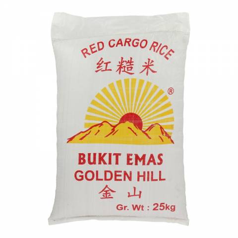 Golden Hill Red Cargo Rice 25KG