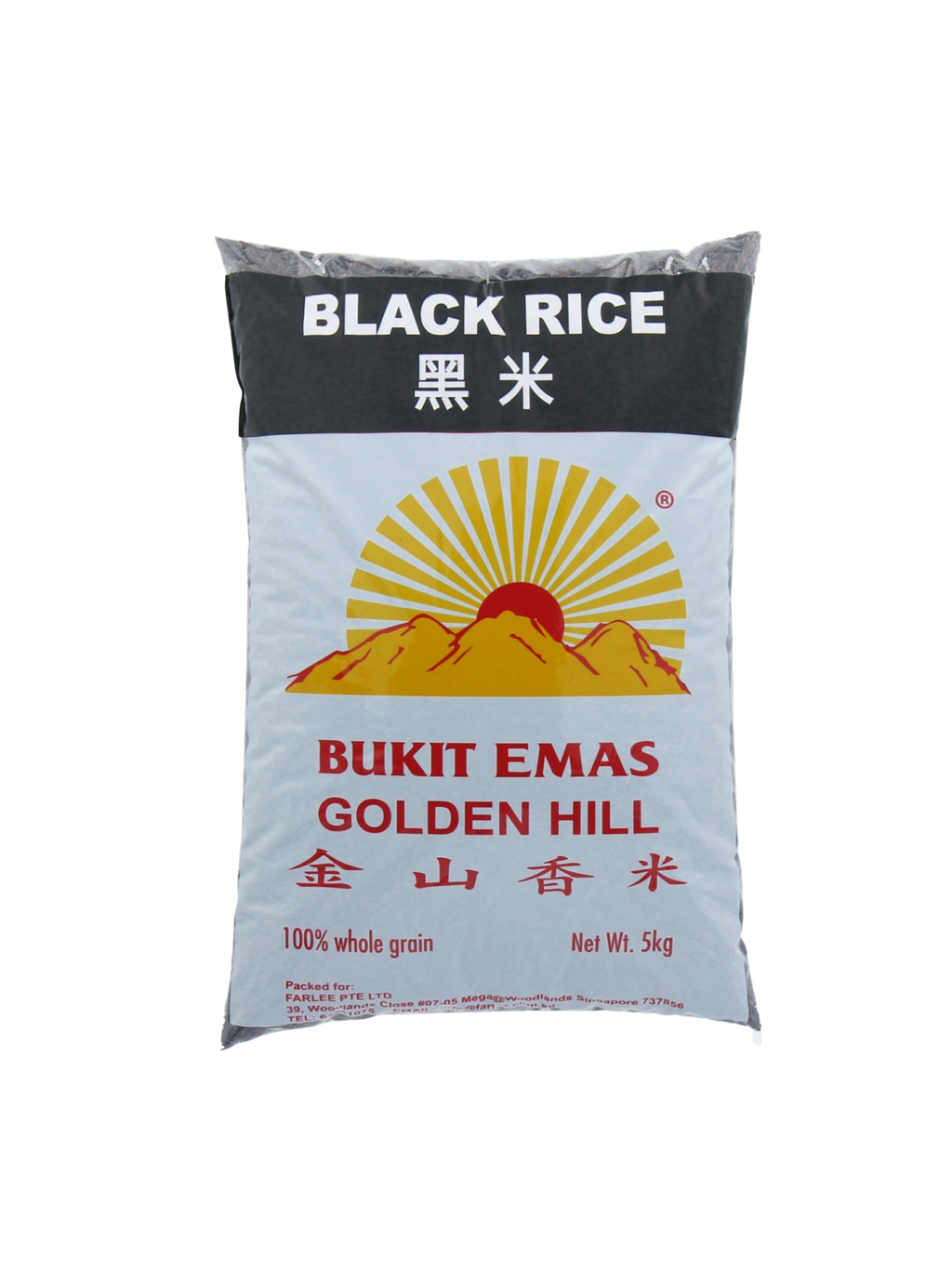 Golden Hill Black Rice 5kg