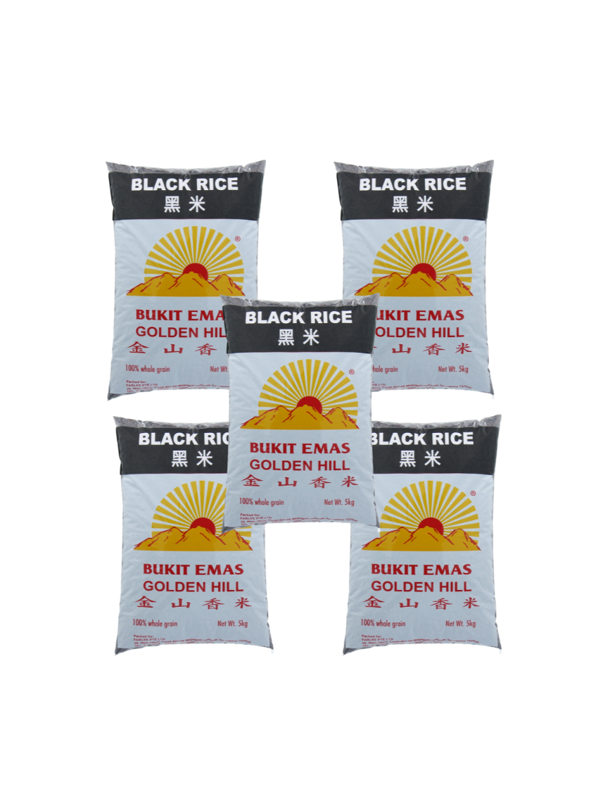 Golden Hill Black Rice 5kg