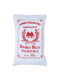 Double Bells Jasmine Rice 25kg (New Crop)