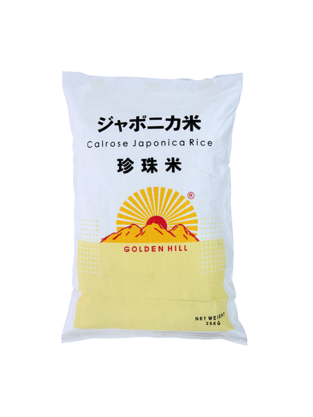 Golden Hill Calrose Japonica Rice 25KG