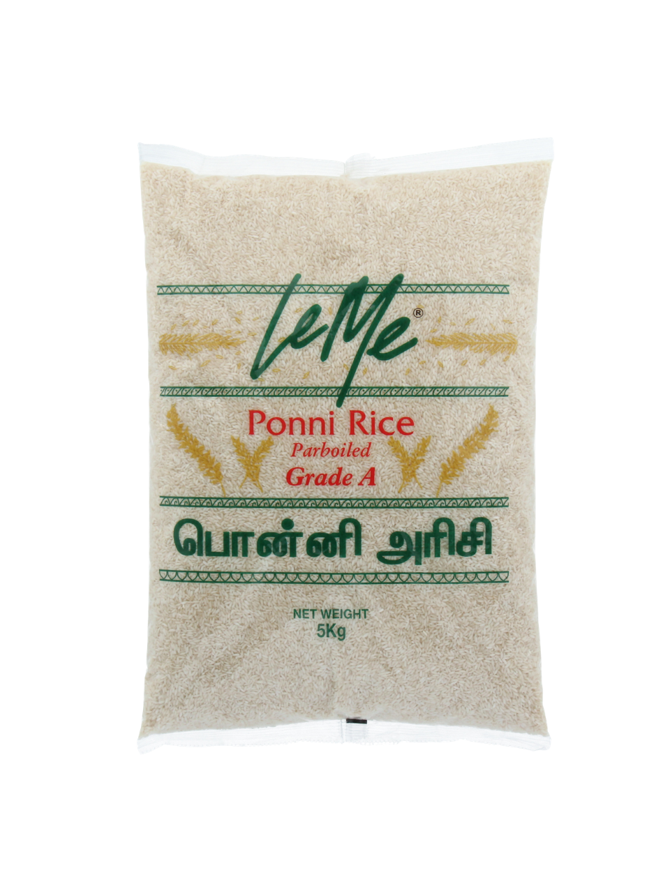 LEME Premium Ponni Parboiled Rice 5kg