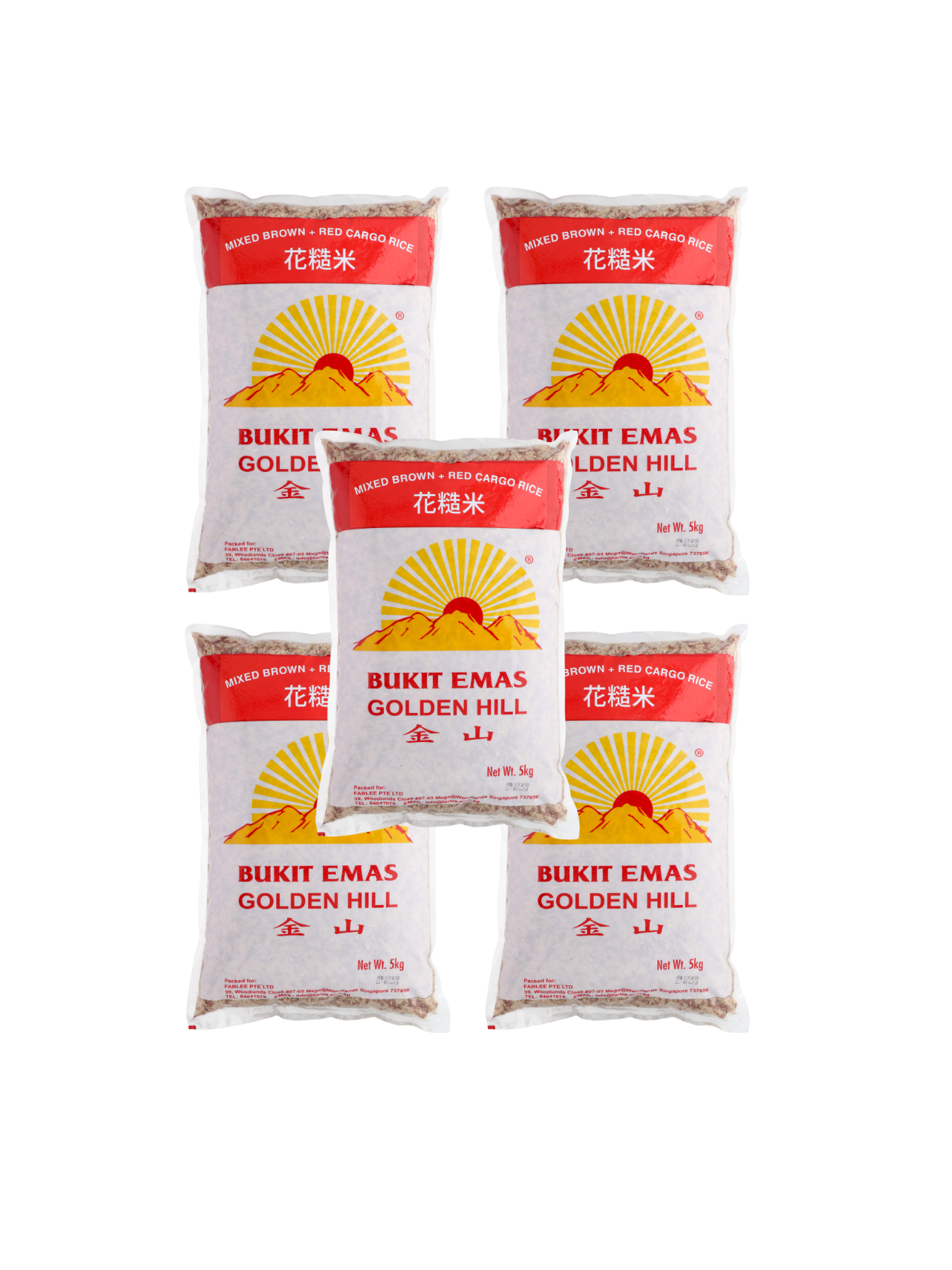 Golden Hill Mixed Brown Rice 5KG