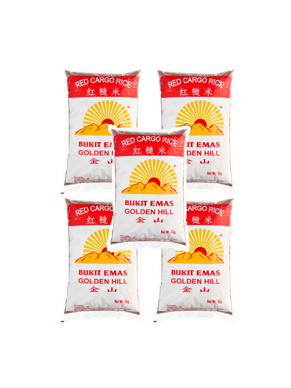 Golden Hill Red Cargo Rice 5kg